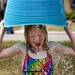 10-year-old Lara Miskevich dumps a bucket of water over her head  while playing outside with her fifth-grade class at Pittsfield Elementary School in June.
Jeffrey Smith | AnnArbor.com